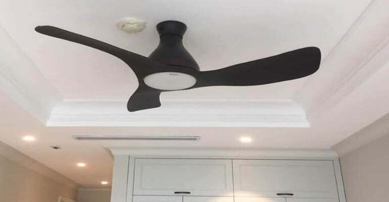 Panasonic F-48DGL sở hữu 3 cấp độ đảm bảo an toàn trong quá trình sử dụng quạt trần 3 cánh Panasonic F-48DGL