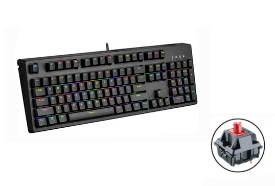 Bàn phím cơ E-DRA EK 3104v2 Red Switch (E-Dra Switch, New 2022)