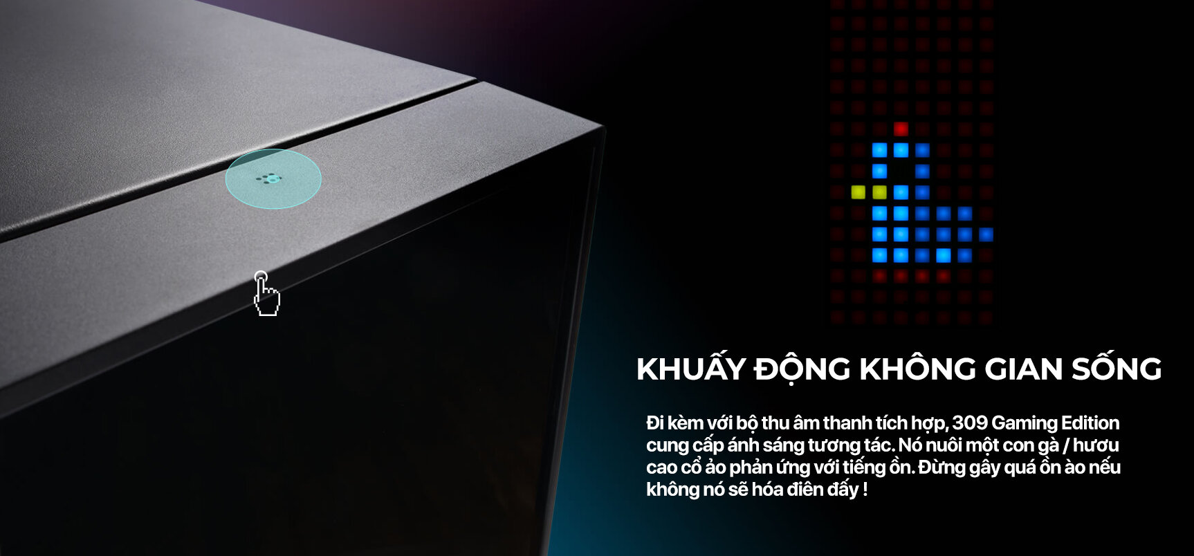 Vỏ Case Inwin 309 Gaming Edition (Mid Tower)