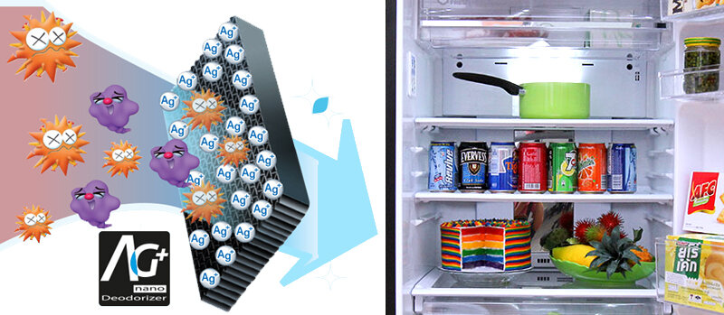 Tủ lạnh Sharp 397 lít SJ-XP400PG BK Tủ lạnh Sharp 397 lít SJ-XP400PG BK