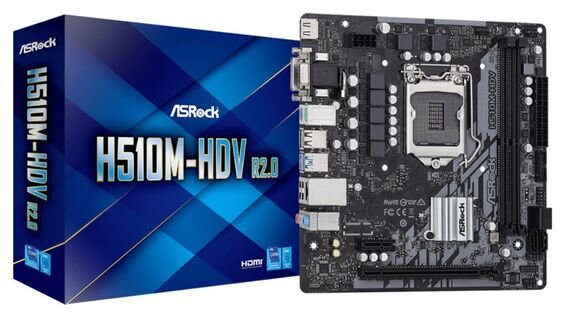 Mainboard Asrock H510M-HDV (ảnh 1)