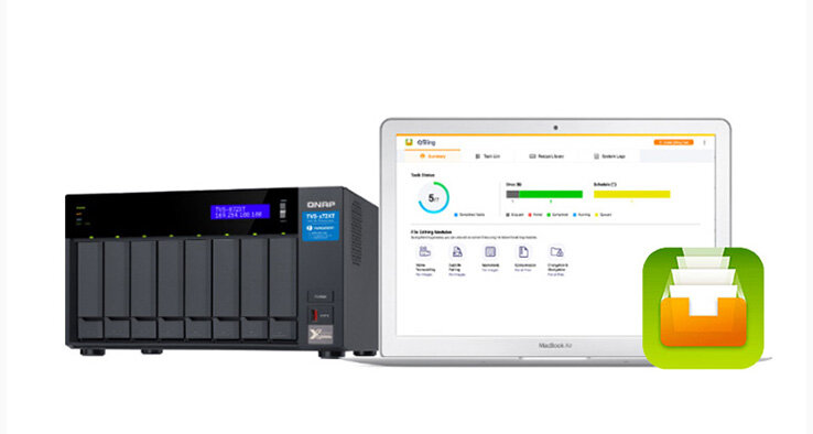 Ổ lưu trữ mạng NAS Qnap TVS-872XT-I5-16G