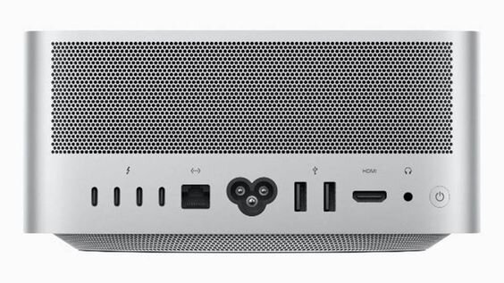 Cổng kết nối của Mac Studio M1 Ultra 2022