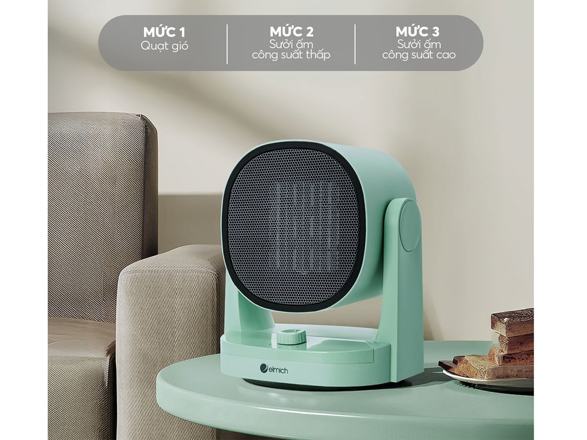 Máy sưởi gốm Elmich CHE-8645