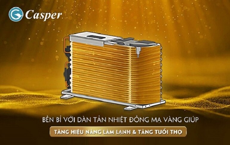Điều hòa Casper Inverter 1 chiều 24000 BTU HC-24IA33 gas R-32