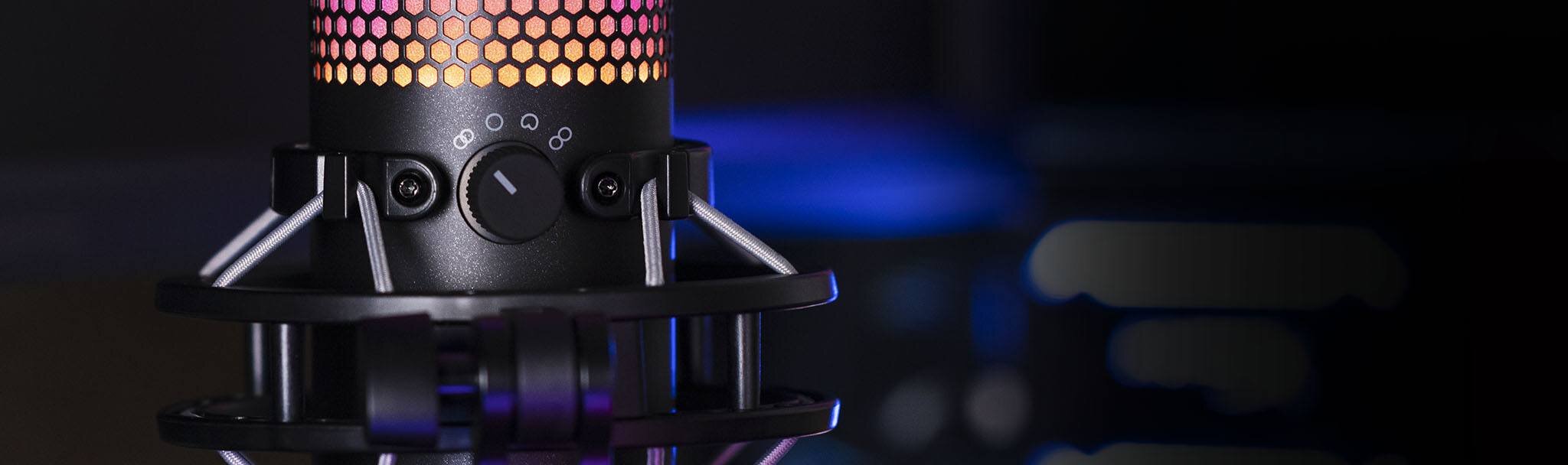 Thiết bị Micro Kingston HYPERX QUADCAST (HX-MICQC-BK)