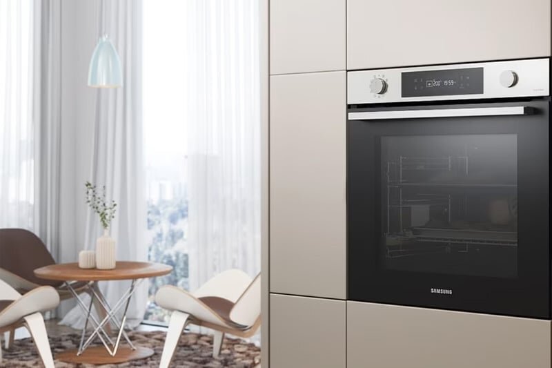 Lò nướng Samsung NV7B41201AS/SV lắp âm tủ sang trọng