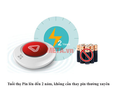 Nút bấm khẩn cấp không dây T3 CS-T3-A (APEC)