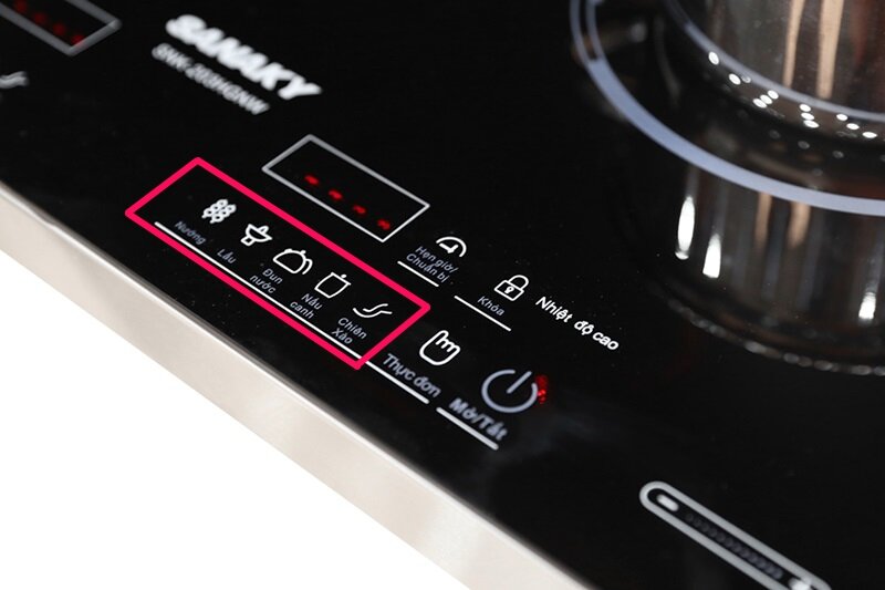 Bếp hồng ngoại đôi Sanaky SNK-203HGNW Bếp hồng ngoại đôi Sanaky SNK-203HGNW