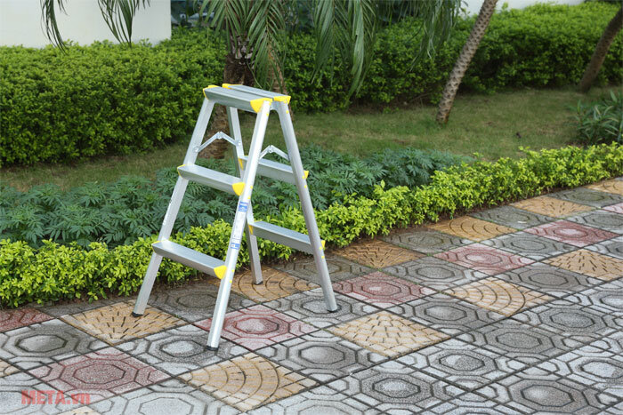 Thang nhôm gấp chữ A Nikawa NKD-03