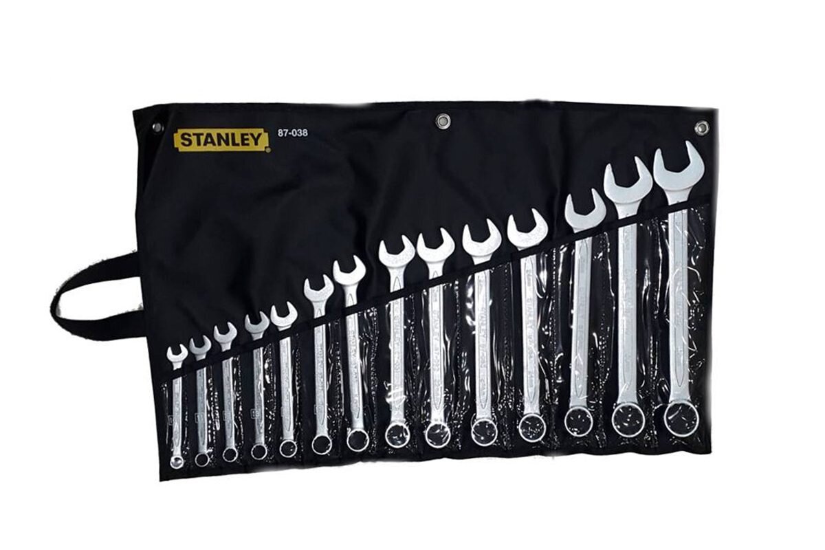 Cờ lê vòng miệng hệ mét (bộ 14c) Stanley 87-038-1