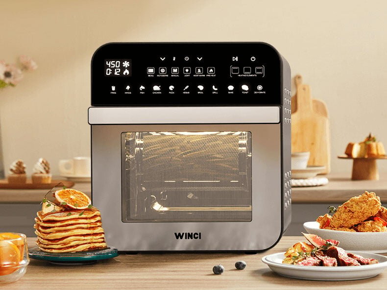 Nồi chiên không dầu Winci có bảng điều khiển điện tử Nồi chiên không dầu Winci