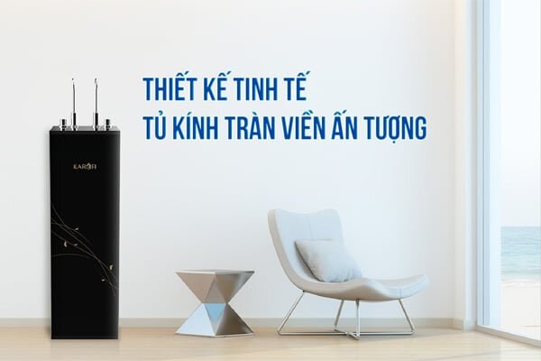 Máy lọc nước nóng lạnh RO Karofi 10 lõi KHY-TN86