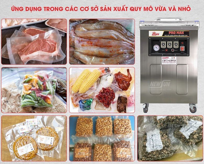 Máy hút chân không thực phẩm