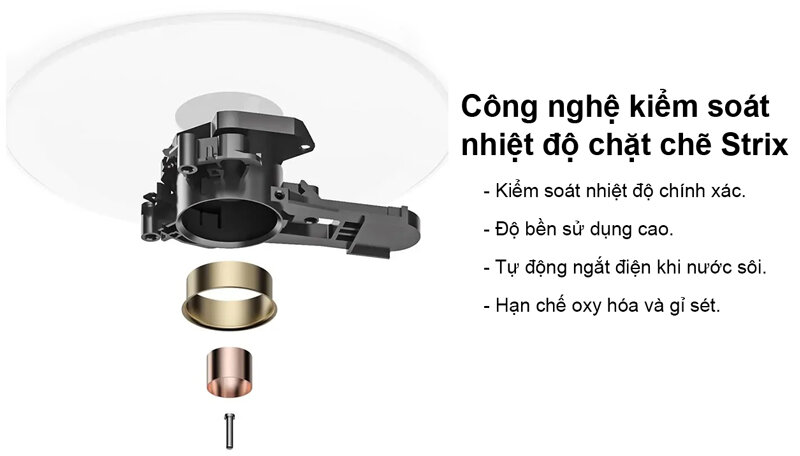 Công nghệ Strix của Xiaomi Electric Kettle EU SKV4035GL 