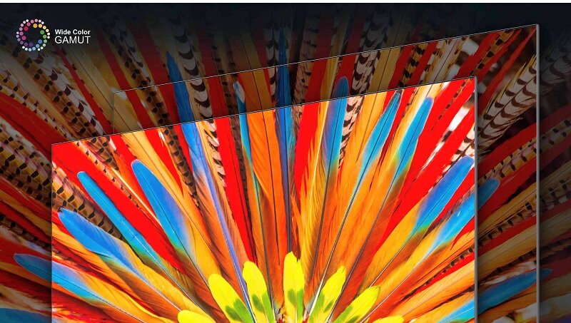 Google tivi TCL 4K 85 inch 85P745 màu sắc