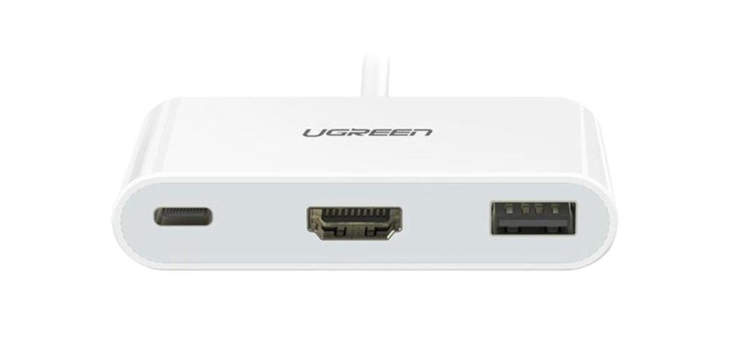 Cáp chuyển Ugreen 30377 USB-C (Type C) sang USB3.0,USB C,HDMI