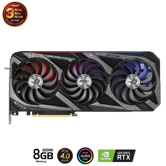 Asus ROG Strix Geforce RTX 3060 Ti OC (Ảnh 2)