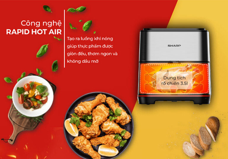 Nồi chiên không dầu KF-AF50EV-ST