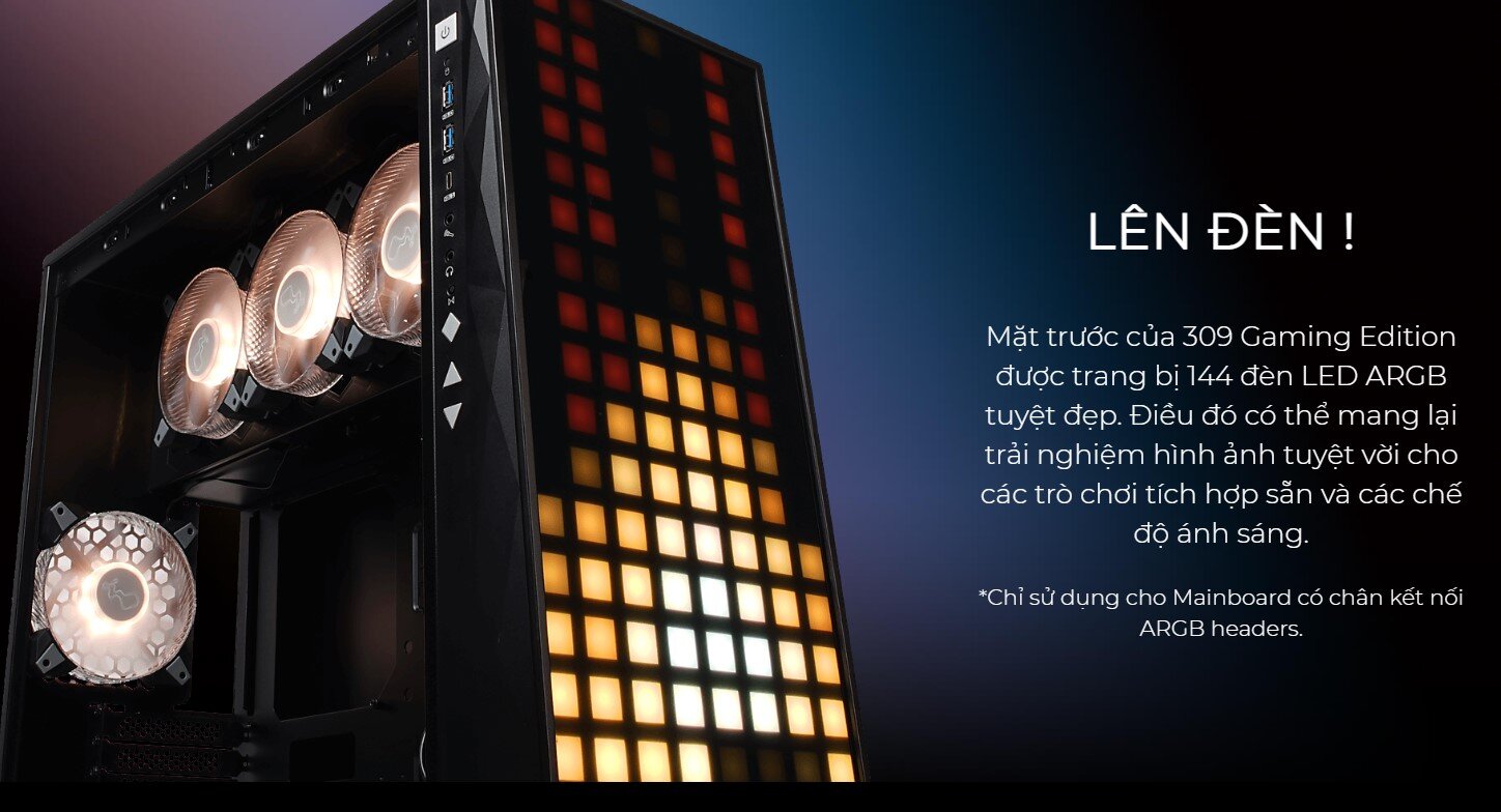 Vỏ Case Inwin 309 Gaming Edition (Mid Tower)