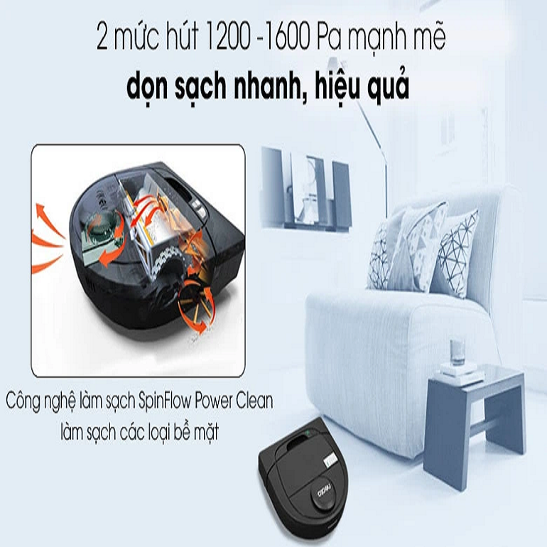 Robot hút bụi Neato Botvac Connected D401