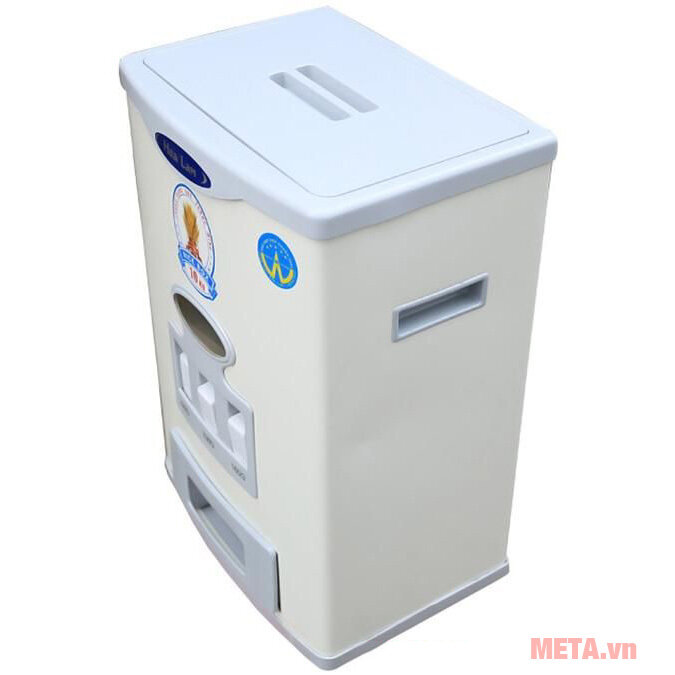 Thùng gạo thông minh Hoa Lan 10kg HL-10