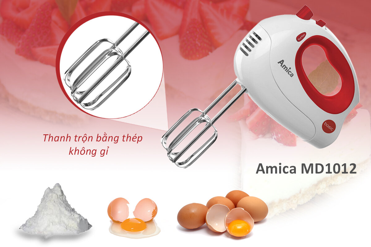 Máy đánh trứng Amica MD1012