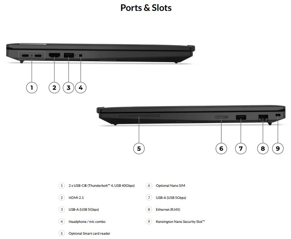 Laptop Lenovo ThinkPad T16 G3 21MN0077VA
