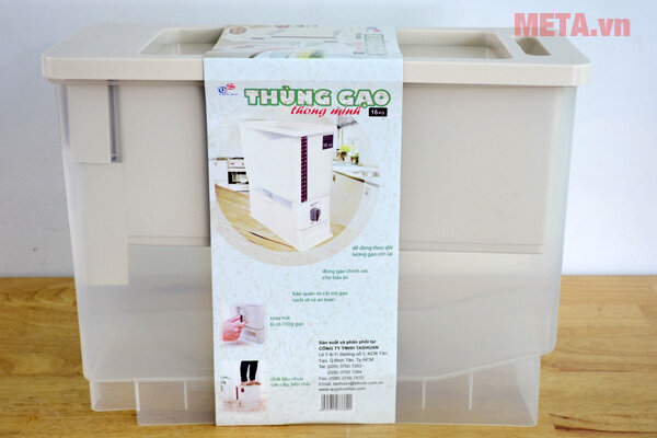 Thùng đựng gạo thông minh Tashuan TS 3626A - 16Kg Thùng đựng gạo thông minh Tashuan TS 3626A - 16Kg