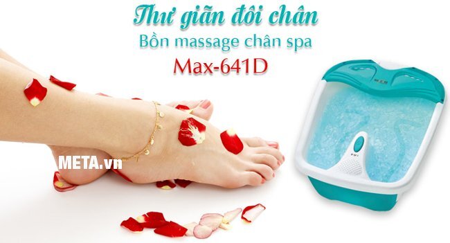 Bồn ngâm massage chân Max-641D