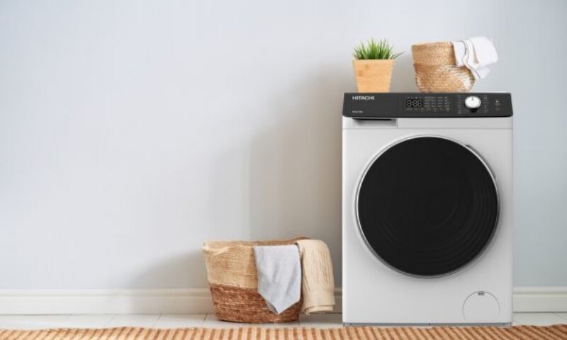 Máy giặt Hitachi Inverter 9.5 Kg BD-954HVOW thiết kế