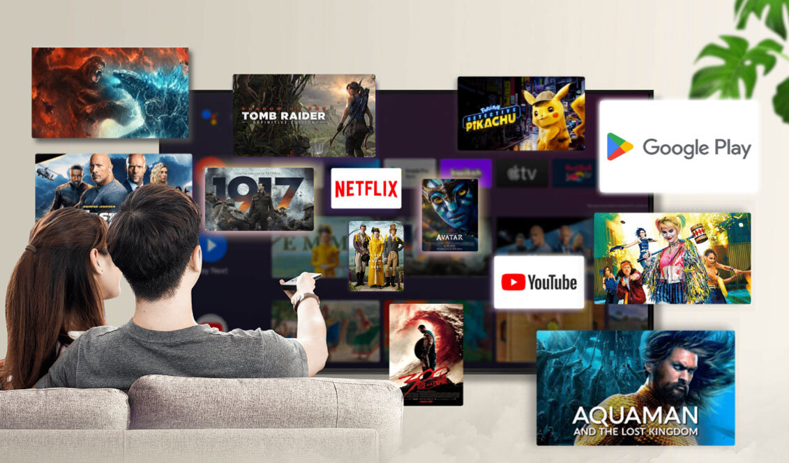 Hệ điều hành Android 11 da dạng ứng dụng giải trí