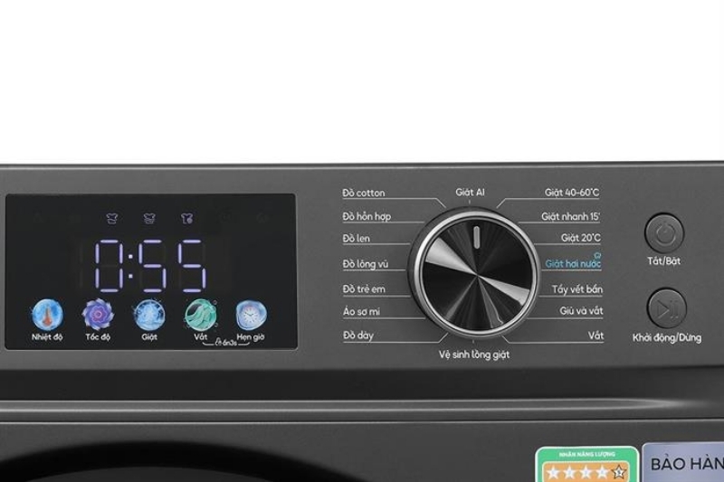 Máy giặt Casper Inverter 10.5 kg WF-D105VGR1 3 Máy giặt Casper Inverter 10.5 kg WF-D105VGR1