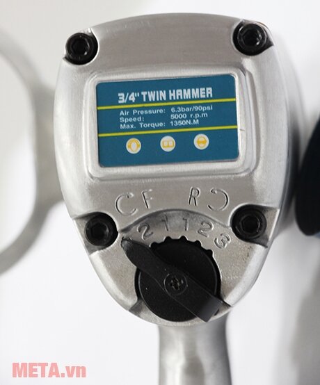 Súng bắn bu lông 3/4’’ 2 búa East EC-1350N Súng bắn bu lông 3/4’’ 2 búa East EC-1350N