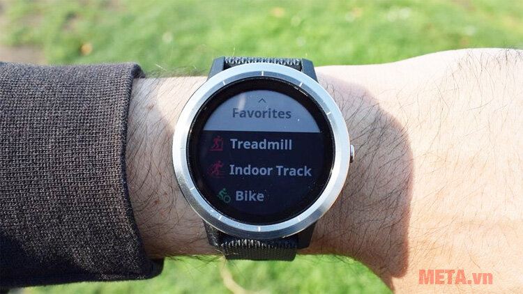 Đồng hồ thông minh theo dõi sức khỏe và hỗ trợ tập luyện Vivoactive 3