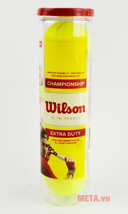 Bóng tennis Wilson Championship WRT110000 (hộp 4 quả) Bóng tennis Wilson Championship WRT110000 (hộp 4 quả)