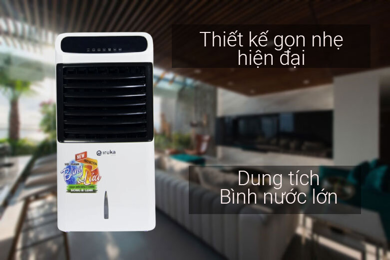 Quạt hơi lạnh Iruka I-82 | Thiết kế gọn nhẹ hiện đại