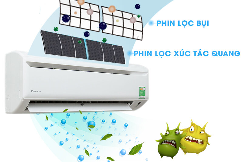 Điều hòa 2 chiều Daikin Inverter 1.5 HP FTXD35HVMV Điều hòa 2 chiều Daikin Inverter 1.5 HP FTXD35HVMV