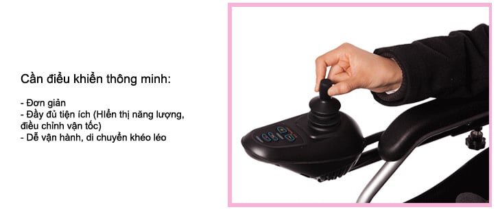 Cần điều khiển dễ thao tác