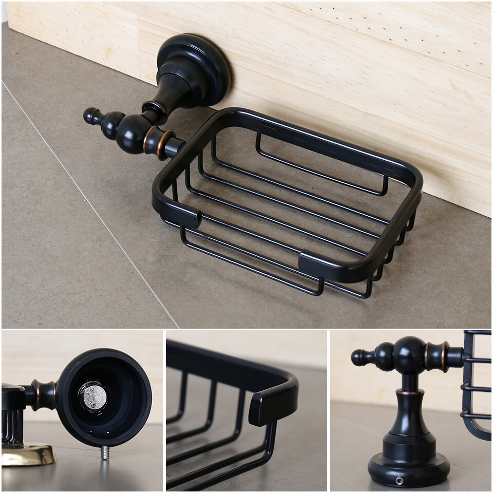 Giá để xà phòng bằng đồng Kanly GCK05B