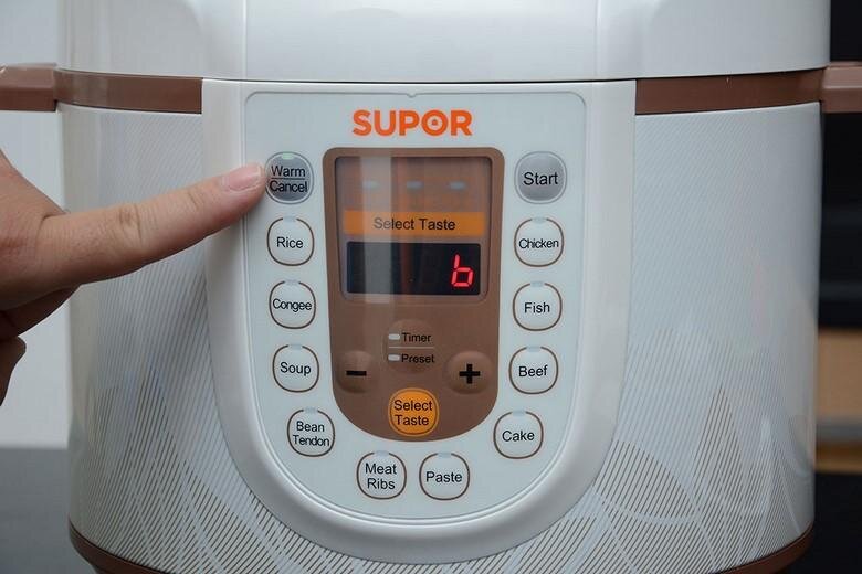 Nồi áp suất điện tử Supor CYSB50YC11VN-100, 5.0L Nồi áp suất điện tử Supor CYSB50YC11VN-100, 5.0L