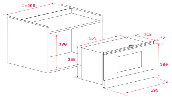 Lò vi sóng Teka ML 822 BIS L 