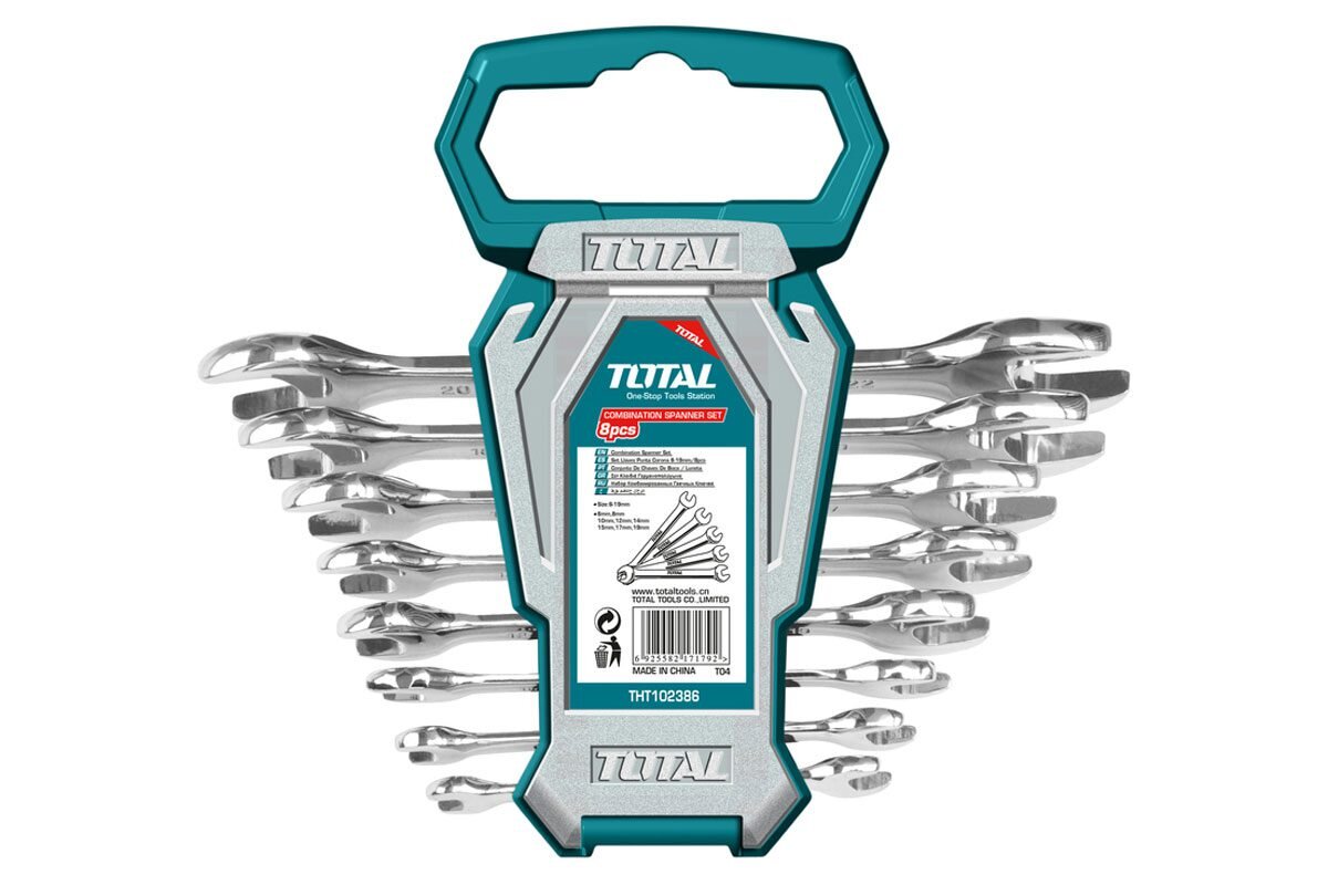 Bộ cờ lê 2 miệng 6-22mm Total THT102386