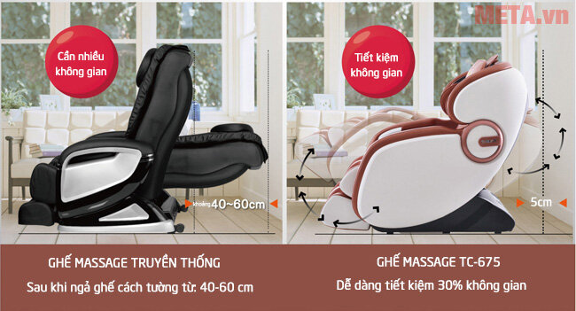 Ghế massage toàn thân Tokuyo TC-675