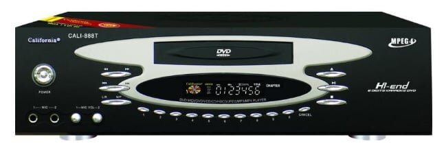 Hình ảnh đầu DVD California Karaoke Midi 888T