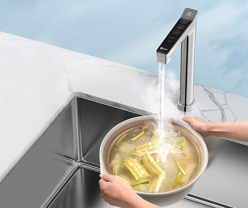 Máy lọc nước nóng nguội RO A.O. Smith ROSS 7 lõi LUX-AOU800HOT (hình 3)