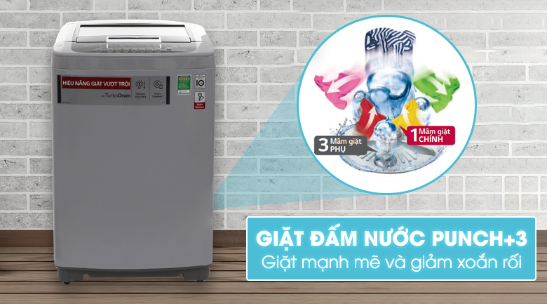 Máy giặt LG Inverter 9.5 kg T2395VSPM Máy giặt LG Inverter 9.5 kg T2395VSPM