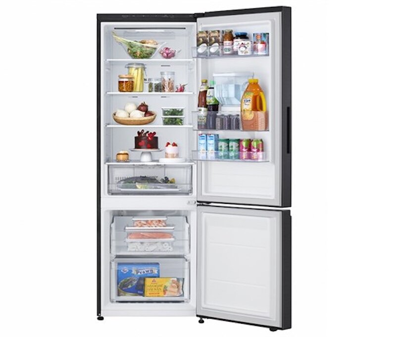 Hệ thống làm lạnh đa chiều của tủ lạnh LG Inverter 332 lít LBD33BLM