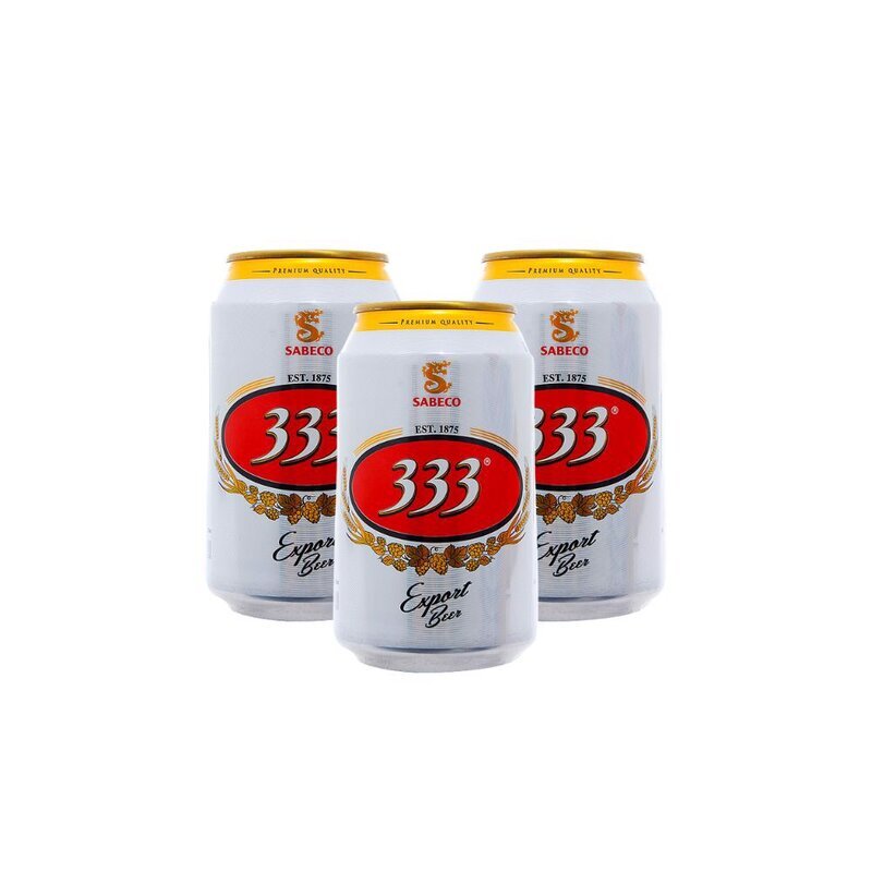 Bia 333 lon 330ml