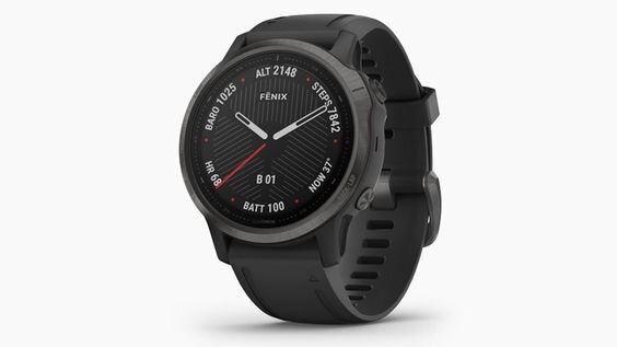 Garmin Fenix 6S Sapphire Xám carbon 1